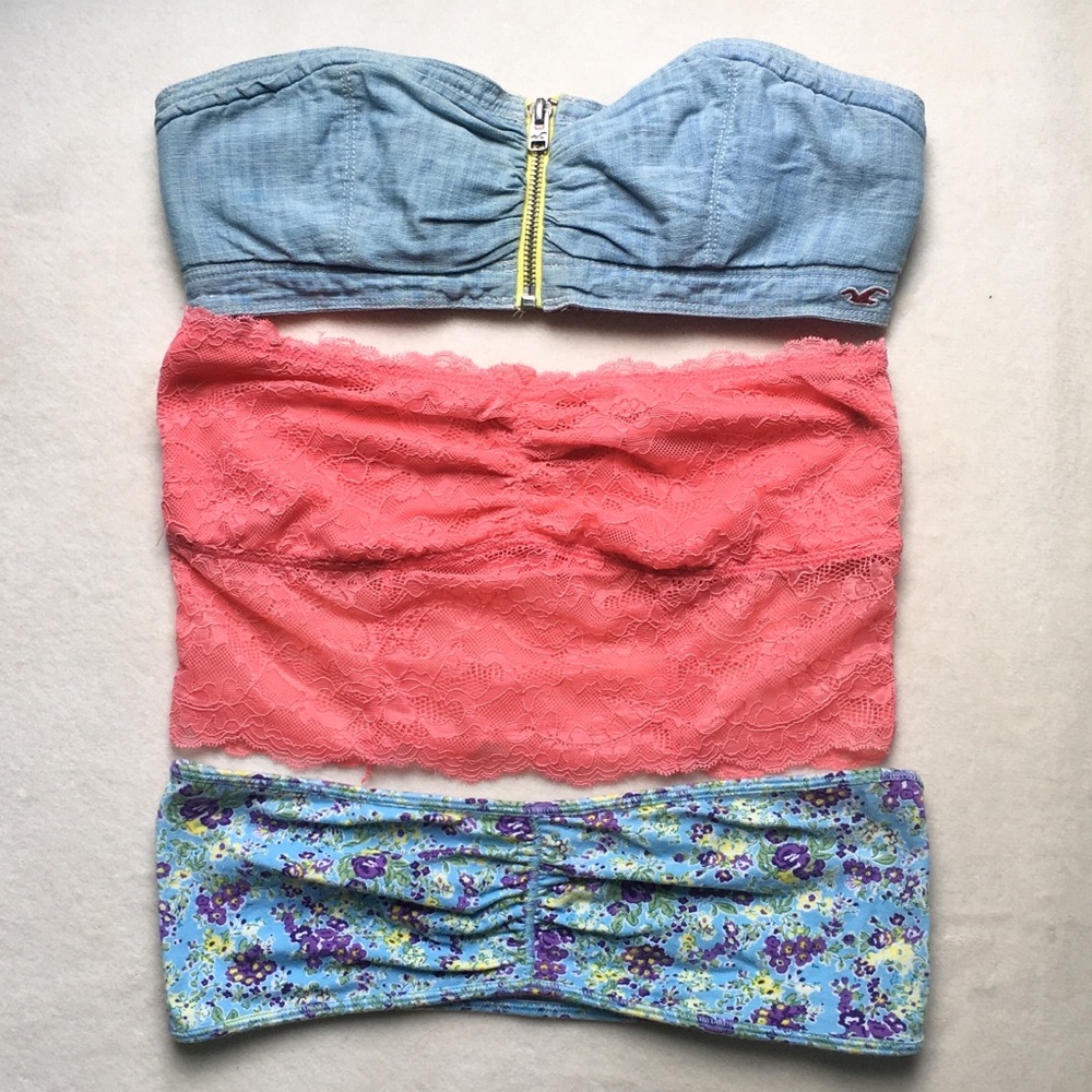 ▪️Final Sale 2/5▪️ 3 Pair Bandeau Bundle